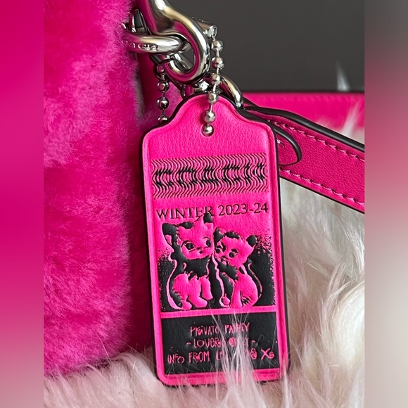 💰SOLD - CP955 - Coach The Lil Nas X Drop Tabby Shoulder Bag 18 in Shearling - Picture 3 of 16